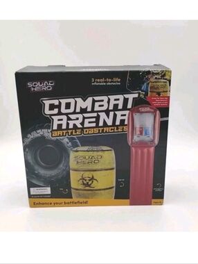 Squad Hero Combat Arena Battle Obstacles. Inflatable Obstacles. Ages 8+